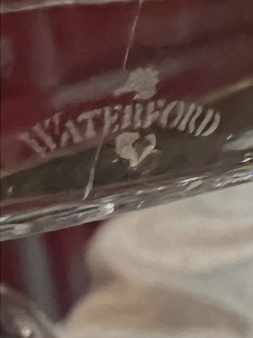 Waterford vintage crystal